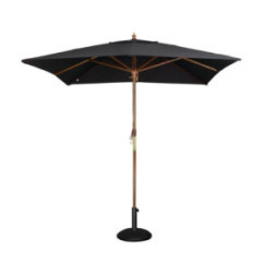 Parasol carré Bolero 2,5m noir