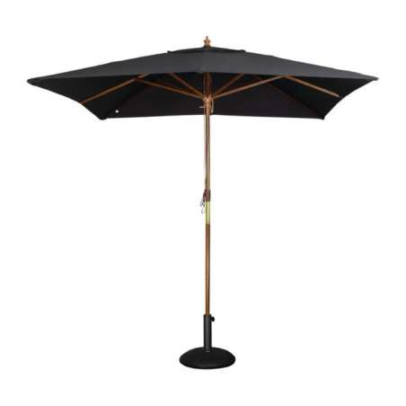 Parasol carré Bolero 2,5m noir