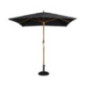 Parasol carré Bolero 2,5m noir