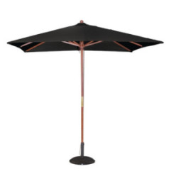 Parasol carré Bolero 2,5m noir