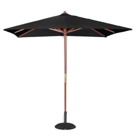 Parasol carré Bolero 2,5m noir