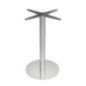 Pied de table rond en acier inoxydable Bolero