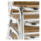 Chaises bistro frêne et aluminium Bolero (Lot de 4)