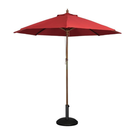 Parasol rond Bolero 2,5m rouge