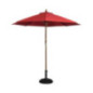 Parasol rond Bolero 2,5m rouge