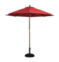 Parasol rond Bolero 2,5m rouge