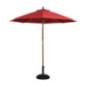 Parasol rond Bolero 2,5m rouge