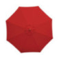Parasol rond Bolero 2,5m rouge