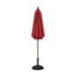 Parasol rond Bolero 2,5m rouge