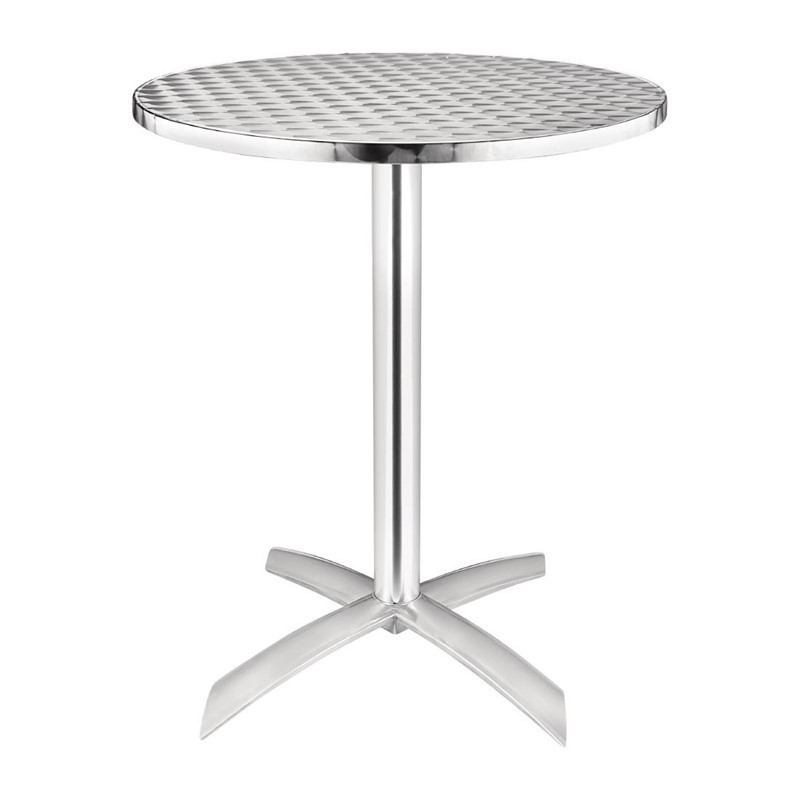 Table à plateau basculant en acier inoxydable Bolero