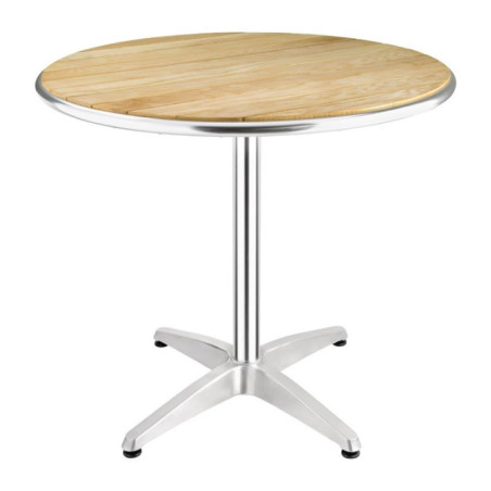 Table ronde en frêne Bolero 800mm