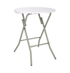 Table ronde pliante Bolero 735(H) x 600(Ø)mm