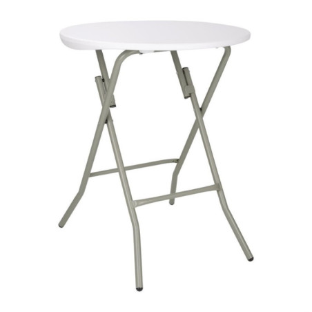 Table ronde pliante Bolero 735(H) x 600(Ø)mm