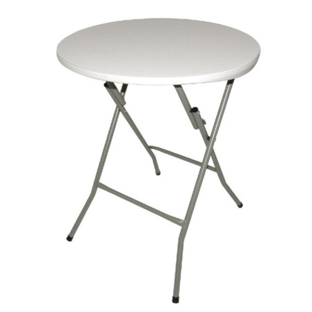 Table ronde pliante Bolero 735(H) x 600(Ø)mm