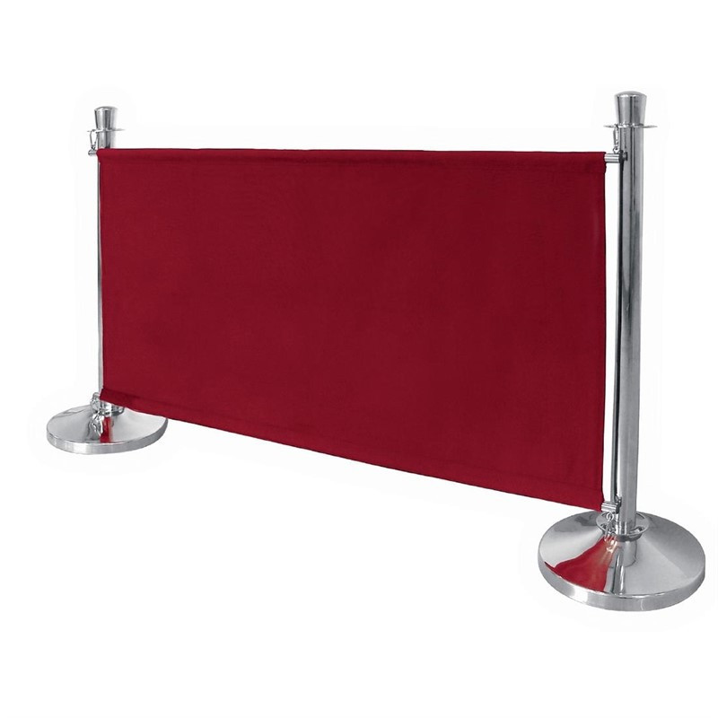 Barrière en toile Bolero rouge