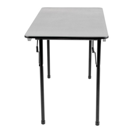 Table rectangulaire pliante grise en ABS Bolero 1220mm