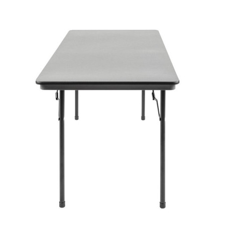 Table rectangulaire pliante grise en ABS Bolero 1520mm