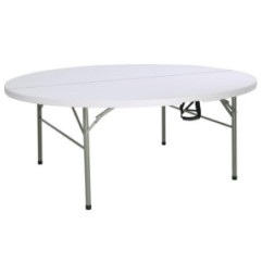 Table ronde pliante par le centre Bolero 1,8m