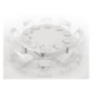 Table ronde pliante par le centre Bolero 1,8m