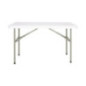 Table rectangulaire pliante Bolero 1220mm