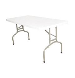 Table rectangulaire pliante Bolero 1520mm
