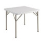 Table carrée pliante en PE Bolero 86cm