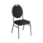 Chaises de banquet dossier ovale Bolero (Lot de 4)