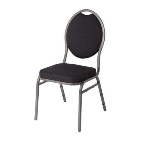 Chaises de banquet dossier ovale Bolero (Lot de 4)