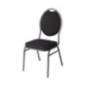 Chaises de banquet dossier ovale Bolero (Lot de 4)