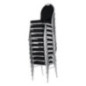 Chaises de banquet dossier ovale Bolero (Lot de 4)