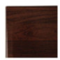 Plateau de table rectangulaire pré percé Bolero coloris marron foncé