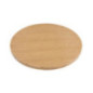 Plateau de table rond pré-percé coloris frêne naturel Bolero 600mm