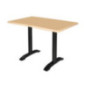 2 pieds de table en fonte Bolero (Lot de 2)