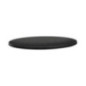 Plateau de table rond Topalit Classic Line 80cm anthracite