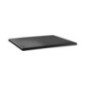 Plateau de table rectangulaire Topalit Classic Line 120x80cm anthracite