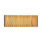 Bancs en acier et acacia Bolero 100 cm (lot de 2)