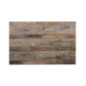 Plateau de table rectangulaire pré-percé Bolero urban foncé 700mm