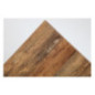Plateau de table rectangulaire pré-percé Bolero urban foncé 700mm