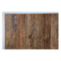 Plateau de table rectangulaire pré-percé Bolero urban foncé 700mm