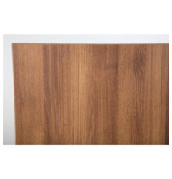 Plateau de table rectangulaire pré-percé Bolero chêne rustique 700mm