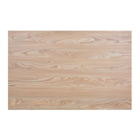 Plateau de table rectangulaire pré-percé Bolero naturel antique 700mm