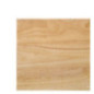 Plateau de table rectangulaire pré-percé coloris bois naturel Bolero 700 x 1100mm