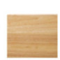 Plateau de table carré pré-percé coloris bois naturel Bolero 700mm