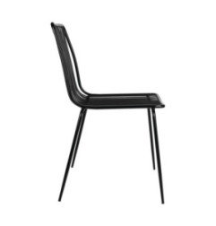 Chaises en fils d'acier Bolero (lot de 4)