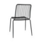 Chaises en fils d'acier Bolero (lot de 4)