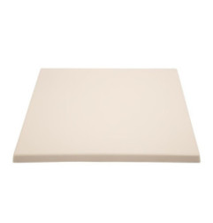 Plateau de table carré Bolero blanc cassé 600mm