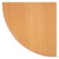 Plateau de table rond Bolero effet hêtre 600mm