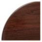 Plateau de table rond Bolero 600mm marron foncé