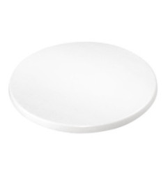 Plateau de table rond Bolero 600mm blanc cassé