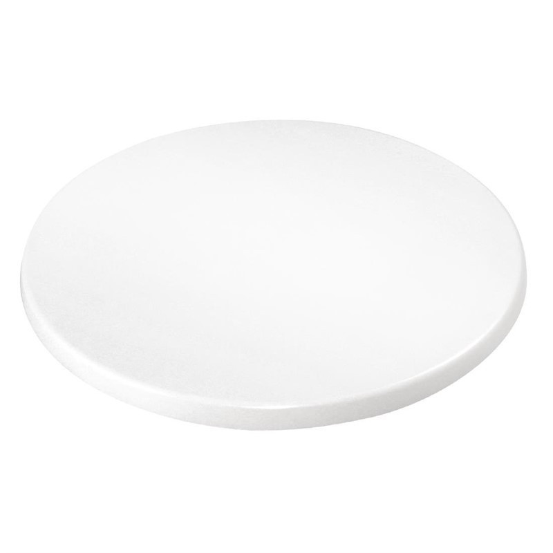Plateau de table rond Bolero 600mm blanc cassé